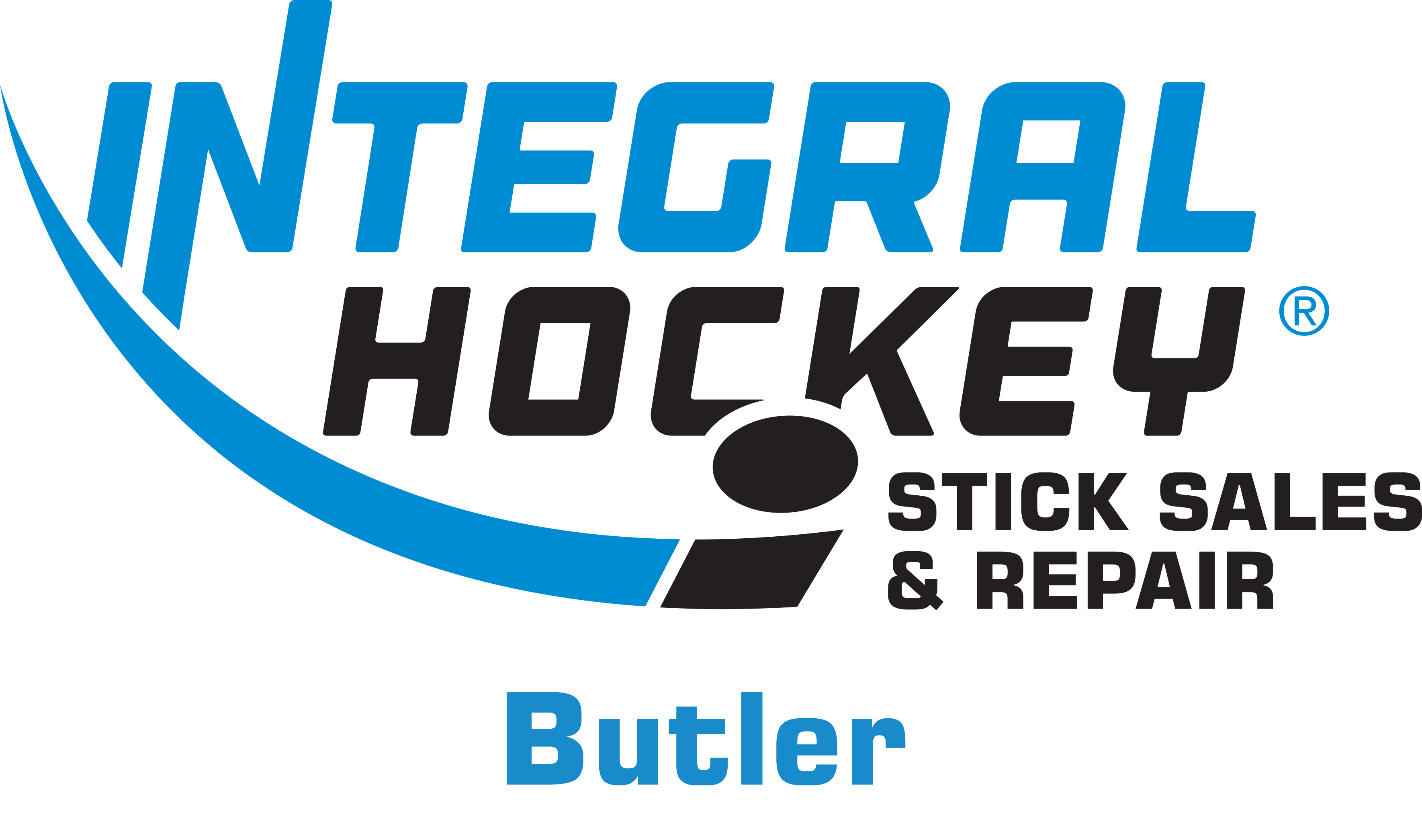 Integral Hockey Stick Sales & Repair Butler Logo